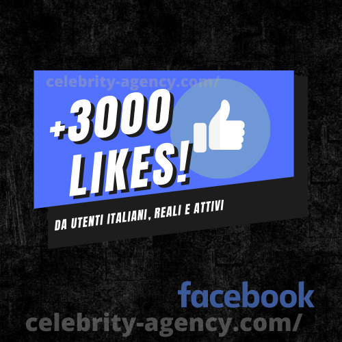 LIKES FACEBOOK🔵 - Celebrity Agency