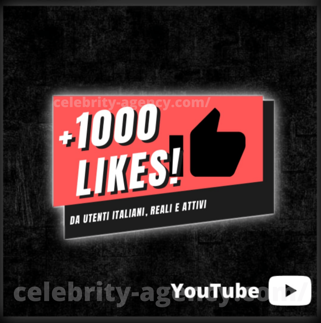 LIKES YOUTUBE🔴 - Celebrity Agency