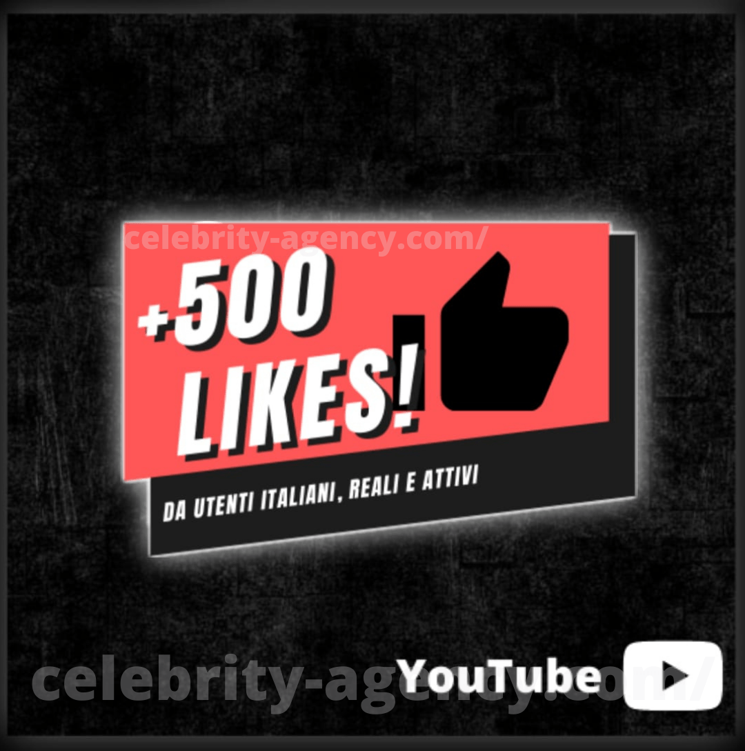 LIKES YOUTUBE🔴 - Celebrity Agency