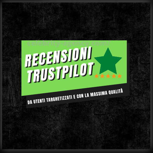 RECENSIONI TRUSTPILOT ⭐⭐⭐⭐⭐ - Celebrity Agency