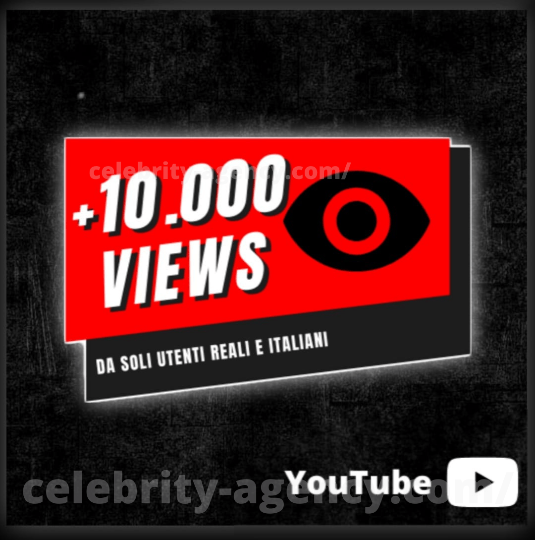 VIEWS YOUTUBE🔴 - Celebrity Agency