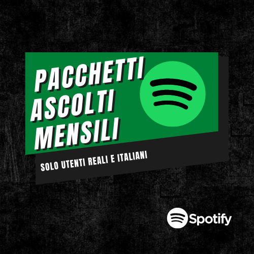 ASCOLTI MENSILI SPOTIFY🟢 - Celebrity Agency