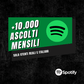 ASCOLTI MENSILI SPOTIFY🟢 - Celebrity Agency
