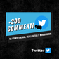 COMMENTI TWITTER🔘 - Celebrity Agency