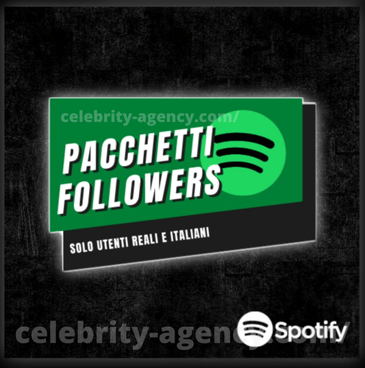 FOLLOWERS SPOTIFY🟢 - Celebrity Agency