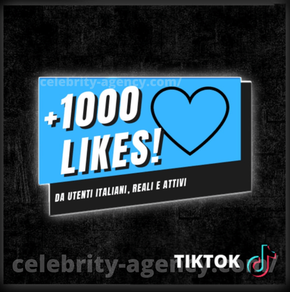 LIKES TIKTOK🟣 - Celebrity Agency