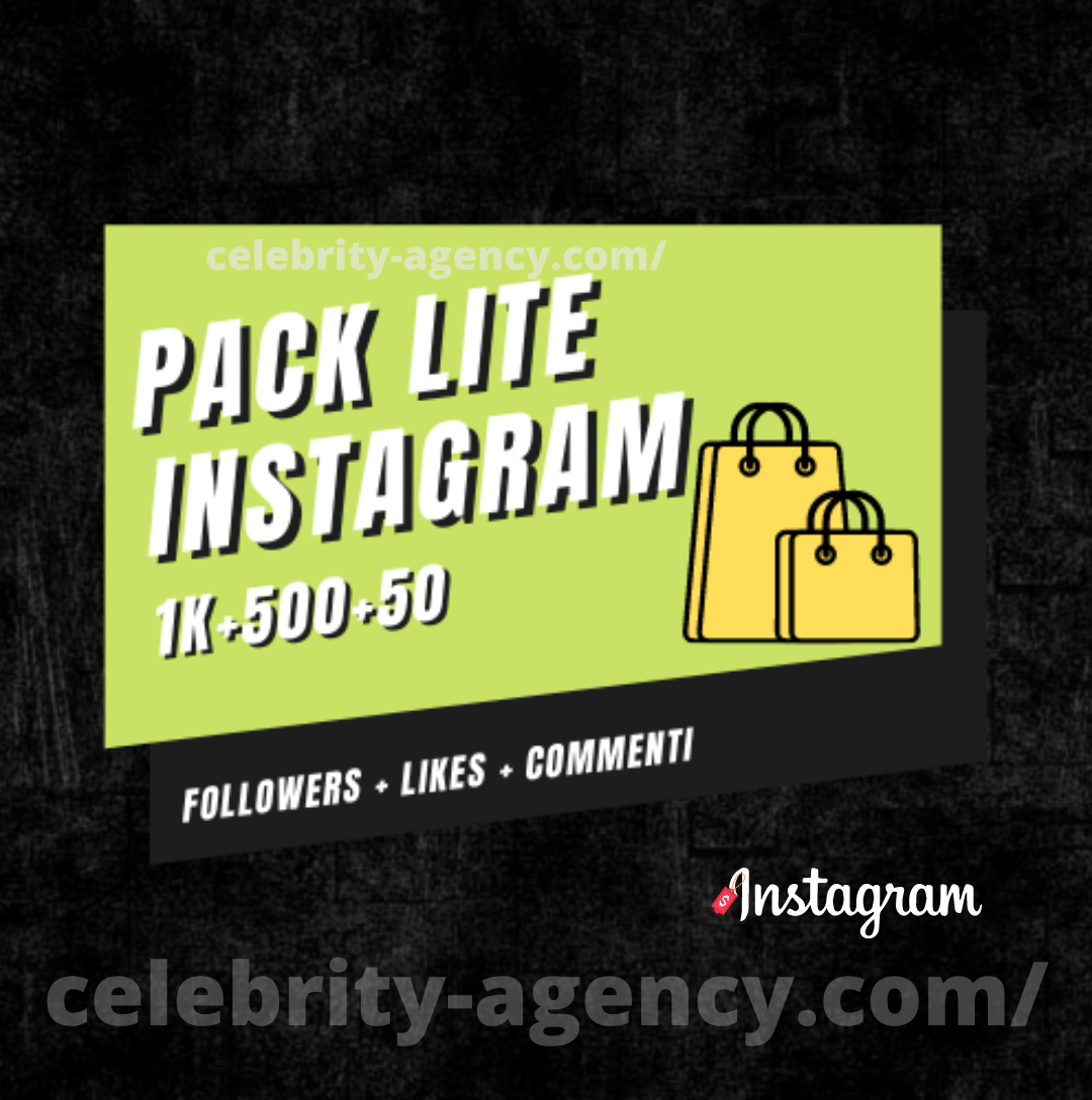 PACCHETTO LITE [ITA✔]🚀 ⭐⭐⭐⭐⭐ - Celebrity Agency