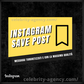 SAVE POST INSTAGRAM 🇮🇹 - Celebrity Agency