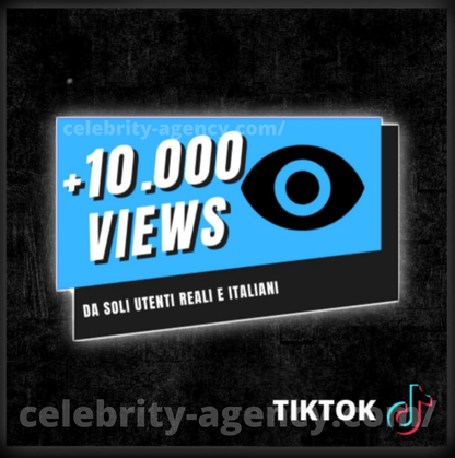 VIEWS TIKTOK🟣 - Celebrity Agency