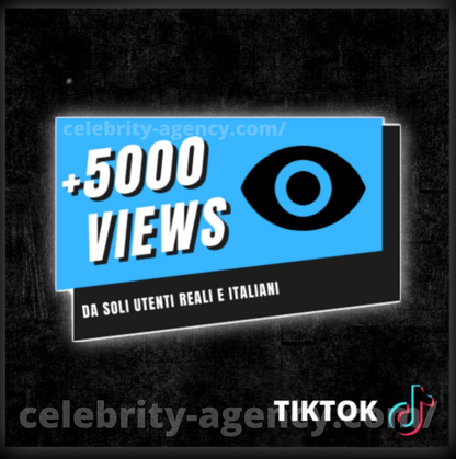 VIEWS TIKTOK🟣 - Celebrity Agency